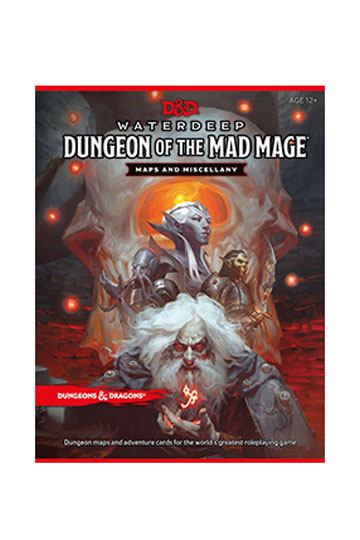 Dungeons & Dragons RPG Waterdeep: Dungeon of the Mad Mage - Maps & Miscellany English