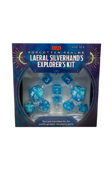 Dungeons & Dragons Forgotten Realms: Laeral Silverhand's Explorer's Kit - Dice & Miscellany english