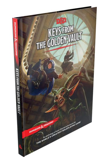 Dungeons & Dragons RPG Adventure Keys dalla Golden Vault inglese