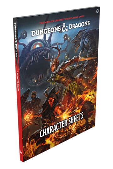 D&D 5.0 ​​2024 Teckenblad