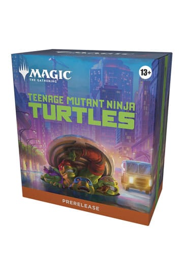 Estuche de Packs de Presentación de Las Tortugas Ninja Adolescentes Mutantes de Magic the Gathering (15) inglés
