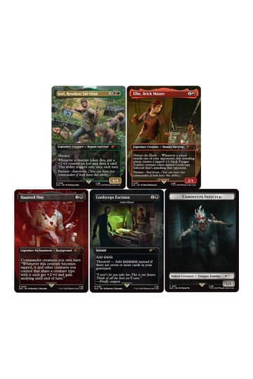 Magic the Gathering Secret Lair x PlayStation: The Last of Us Part I engelsk