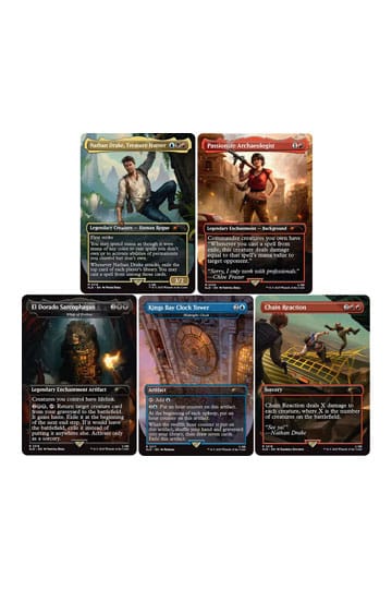 Magic the Gathering Secret Lair x PlayStation: Uncharted inglese