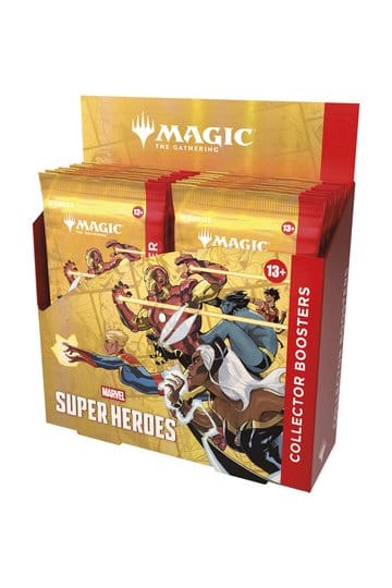 Magic the Gathering Marvel Super Heroes Collector Booster Display (12) inglese