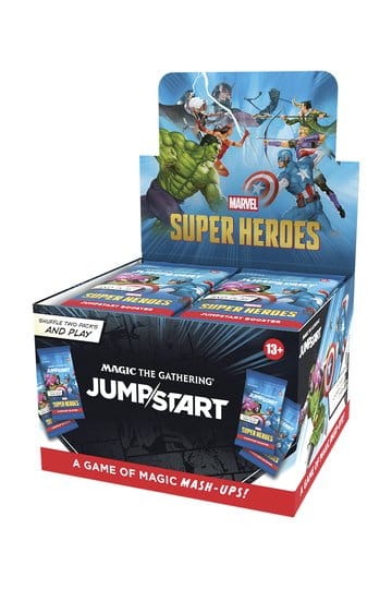 Magic the Gathering Marvel Super Heroes Jumpstart Booster Display (24) engelsk