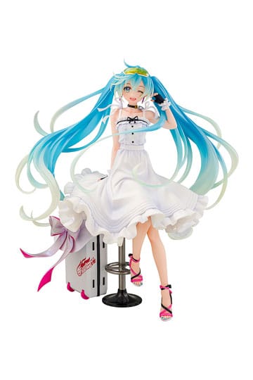 Hatsune Miku GT Projekt Originalni PVC kip 1/7 Stil za odmor Ver. 24 cm