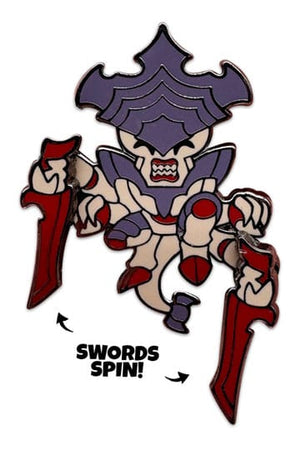 Space Marine 2 Pin Abzeichen Tyranid Warrior 5 cm