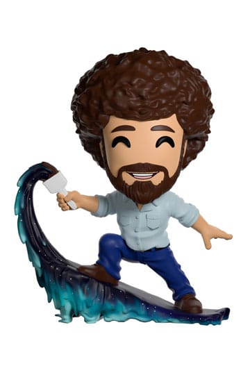 Bob Ross Vinyl Figura Bob Ross Happy Incidents 12 cm