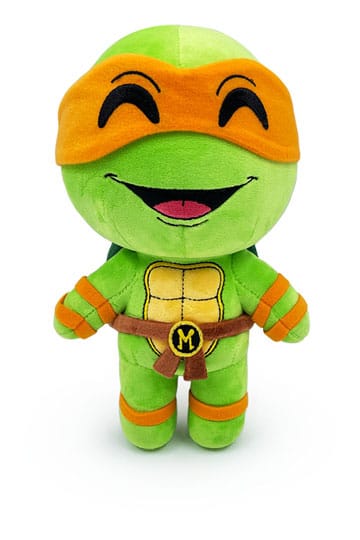 Tinejdžerski mutant ninja kornjače pliša lik chibi michelangelo 22 cm