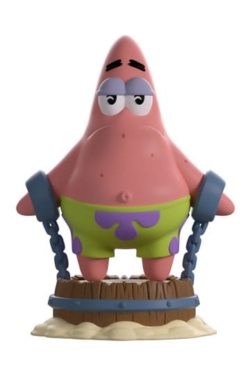 Svampbob Fyrkant Vinylfigur Patrick i kedjor 13 cm