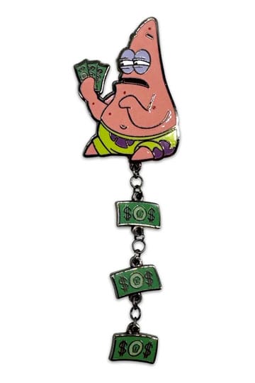 SpongeBob SquarePants Dinglar Pin Badge Patrick 12 cm
