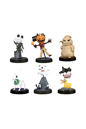 Nightmare Before Christmas Hero Box Classic Series Mini Figures 8 cm Display (6)