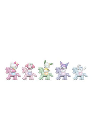 Sanrio Equestrian Series Minifigurer Hello Kitty and Friends 5 cm Blind Box Display (12)