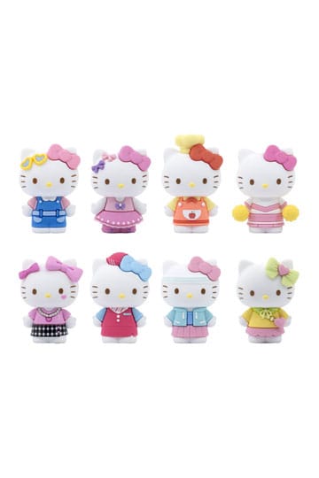 Sanrio Mini-Doll Cute Outfits Series Mini Figures Hello Kitty 5 cm Display (12)