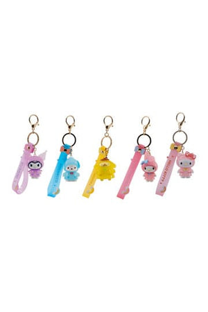 Series di Sanrio Raincoat Keychain con Display Hello Kitty and Friends della cintura a mano (12)
