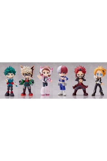 My Hero Academia Anime Series Mini Figures 9 CM Display (6)