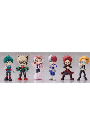 My Hero Academia Anime Series Mini Figures 9 CM Display (6)