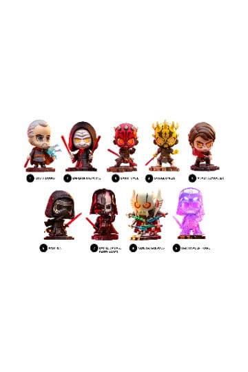 Star Wars Cosbi Minifiguren Dark Side 8 cm Blind Box Display (8)