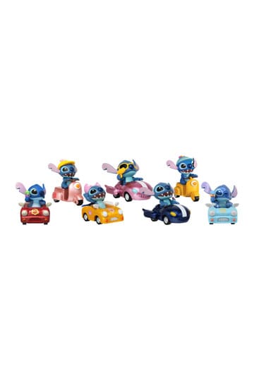 Lilo & Stitch Zoom Hero Pullback Vehicles with Figures Stitch Assortment (12)