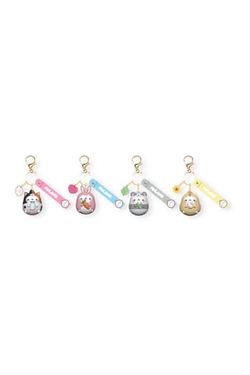 Molang Animal Costume Series sleutelhanger met handriemdisplay (9)