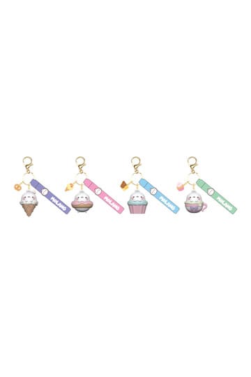 Molang Snack Time Series Keychain with Hand Strap Display (9)