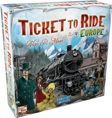 Ticket to Ride - Europa - Inglés