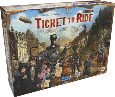 Ticket to Ride Legacy Legendes uit het Westen