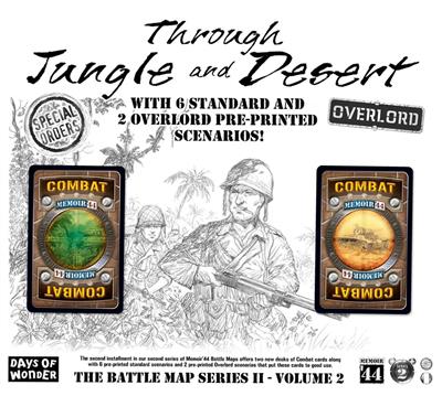 Memoir'44 - Durch Desert & Jungle Map
