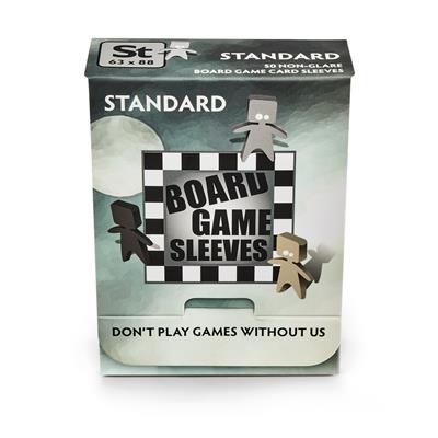 SLEEVES NON-GLARE Board Game - Standard (63x88mm)