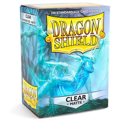 SHIELS DRAGON SHIELS MATTE - Clear (100CT)