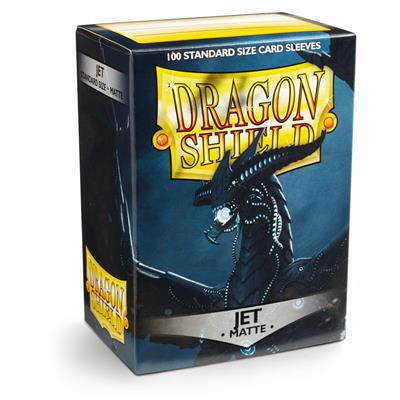 Ærmer Dragon Shield Matte - Jet (100ct)