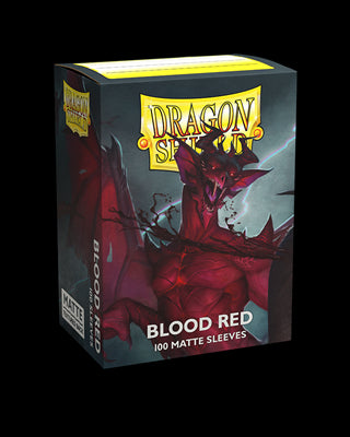 SLEEVES Dragon Shield Blood Red (100ct)