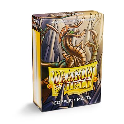 Maniche dragon scudo opaco rame giapponese (60ct)