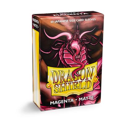 Mouwen Dragon Shield Matte Japanse magent (60ct)