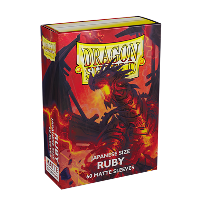 Ermer drage shield matt japansk ruby ​​(60)