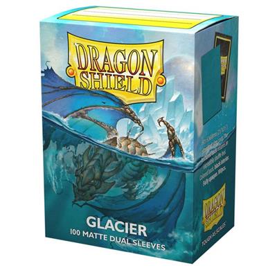 Manches Dragon Shield Matte Dual Glacier 100CT