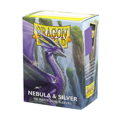SLEEVES DS Matte Dual Nebula & Silber (100)
