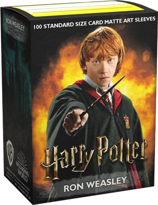 Manches dragon shield art Ron Weasley 100CT