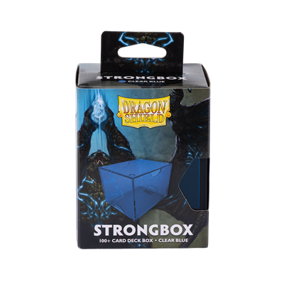 DECKBOX Cassaforte Dragon Shield - Blu trasparente