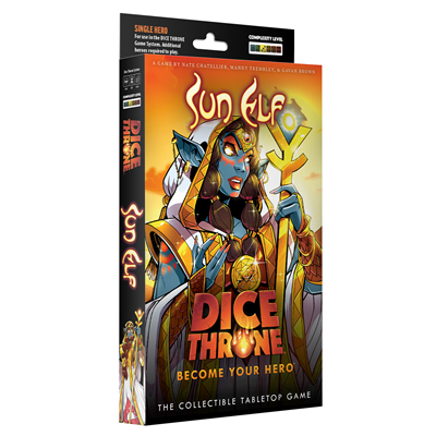 Dice Throne Sun Elf Hero Pack