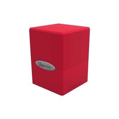 Deckbox saten Apple Red