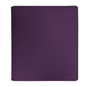 Pro-Binder dragkedja 12-fickig livlig midnattplommon