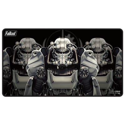 PLAYMAT Black Stitched Fallout: Brotherhood of Ste