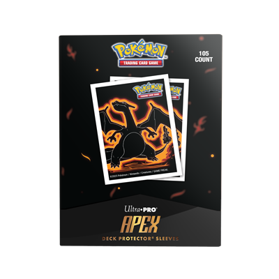 SLEEVES APEX Pokemon Neon Kanto Charizard (105)