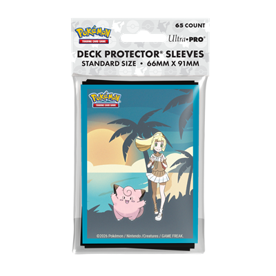 SLEEVES Pokemon Lillie and Clefairy (65)