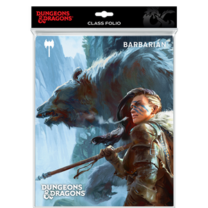 Klassen Folio D & D inkl. Aufkleber Barbarian