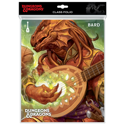 Klasa folio d & d naljepnice bard