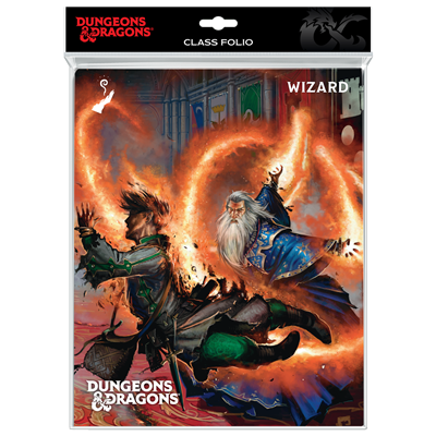 Clase Folio D&D inclic Stickers Wizard