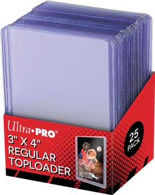 Toploaders 3x4 Clear vanlig C40