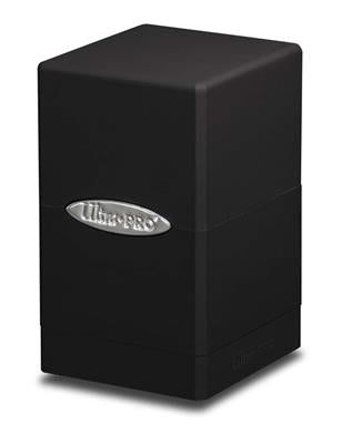 Torre satinata di mazzo Black